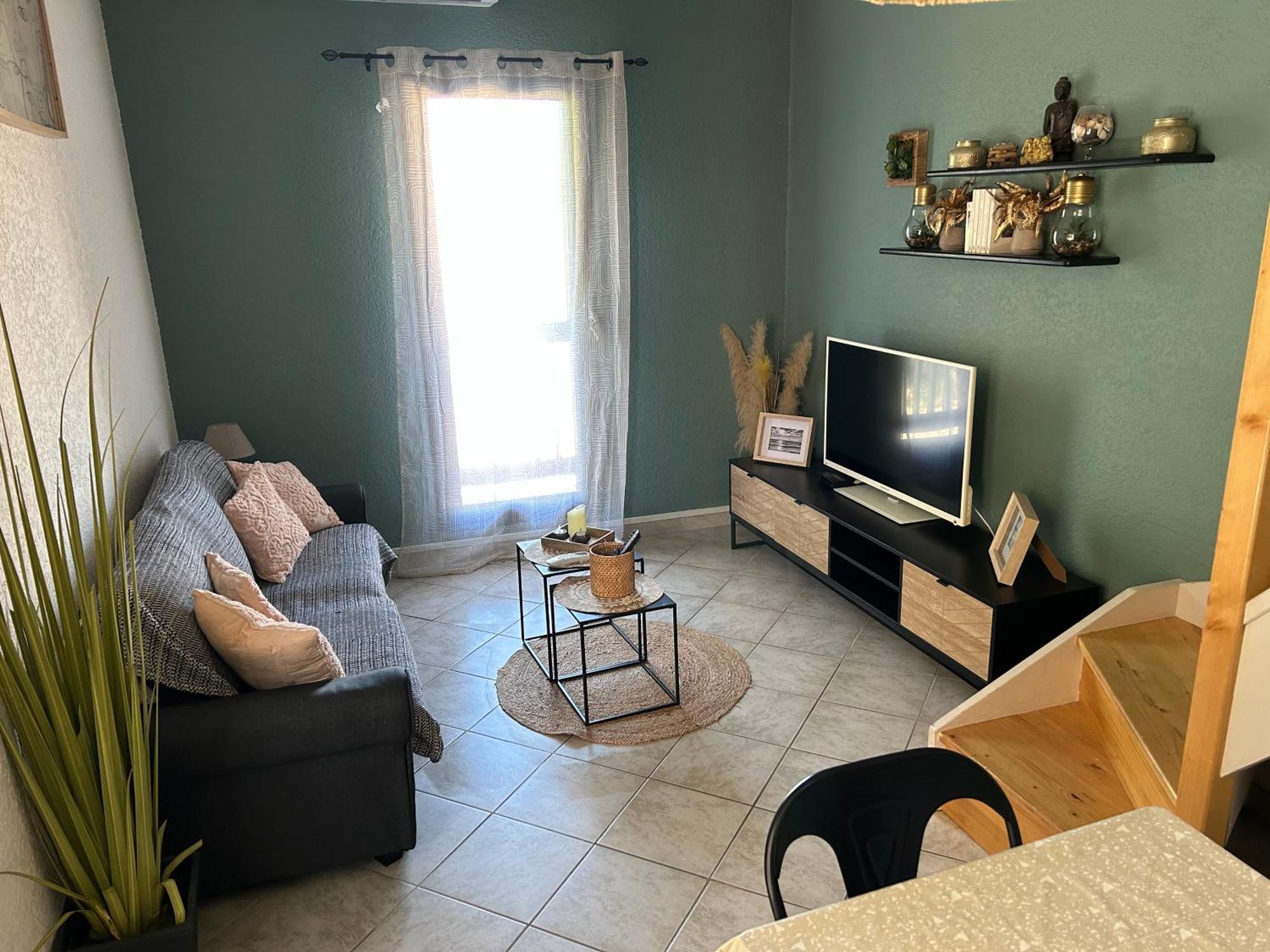 La Maison Des Sables 4 Port Leucate Climatise Parking Prive Bagian luar foto